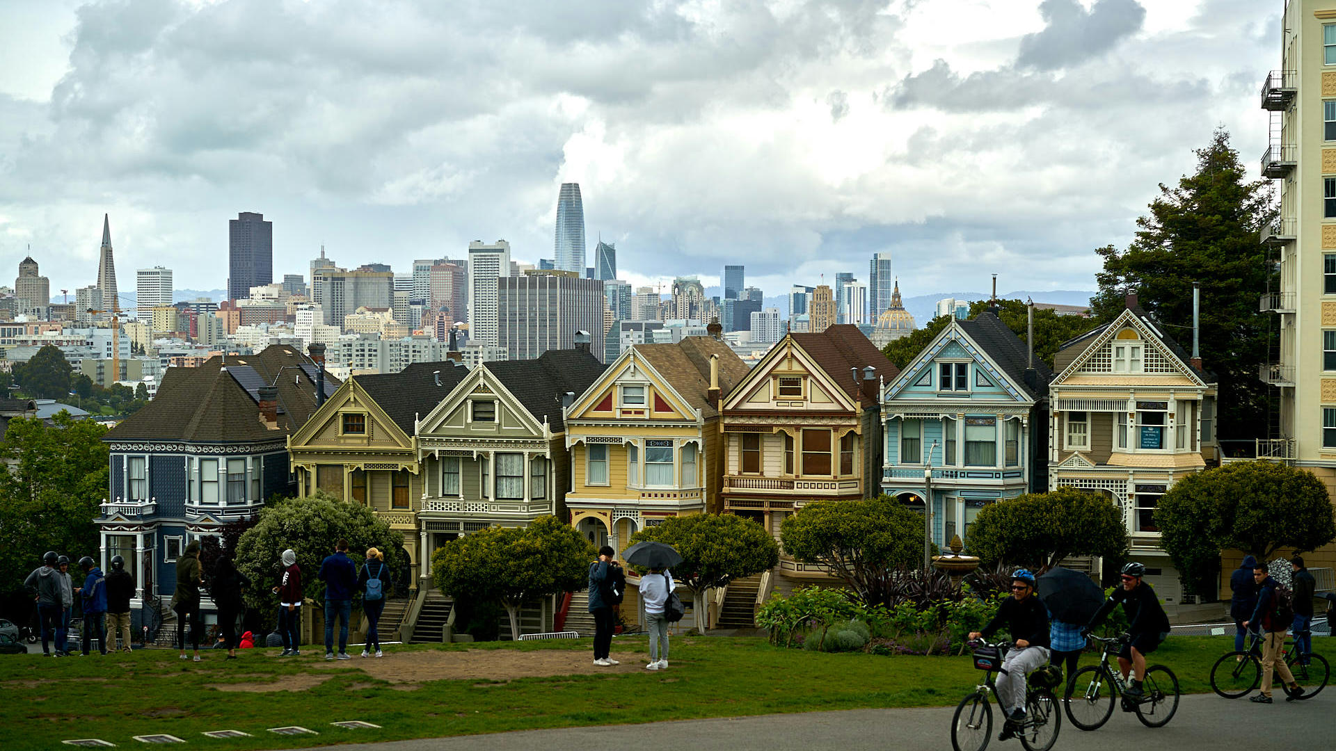 Houses in San Fransisco by Bernard